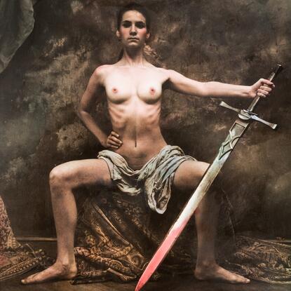 Portret-panny-kolorovano-bez-ramu