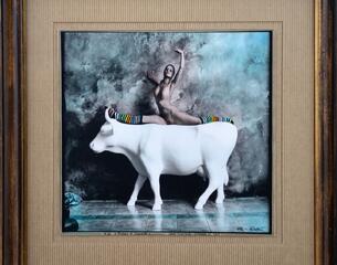 Monique at Cowparade